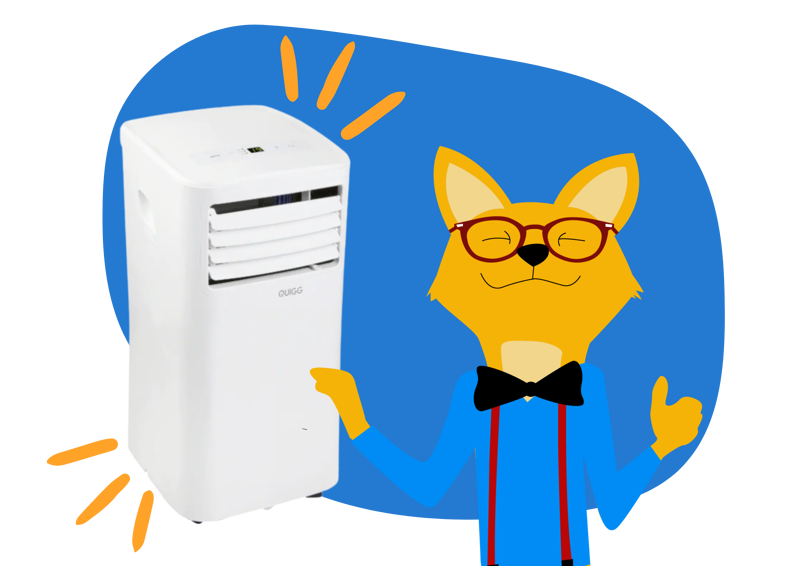 Le climatiseur Aldi Quigg